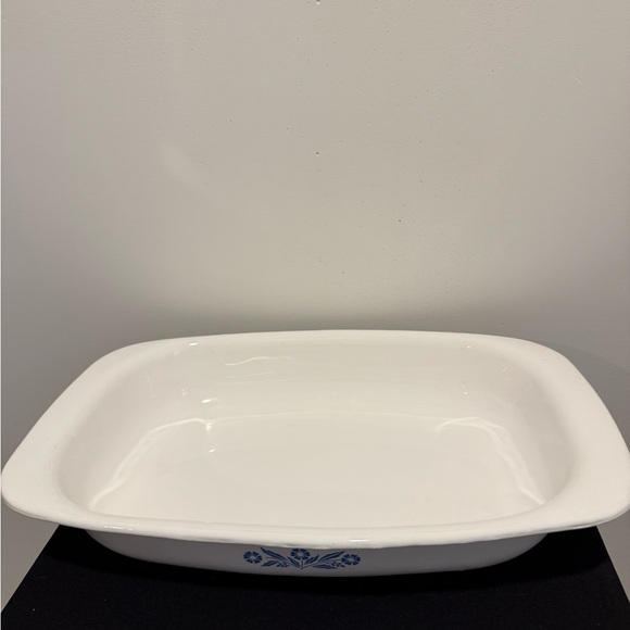 Corning Ware blue cornflower roaster P-21 - Picture 2 of 5